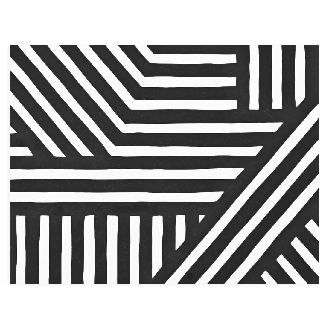 Hello Paper Co. Bold Stripes Pattern Greeting Card 