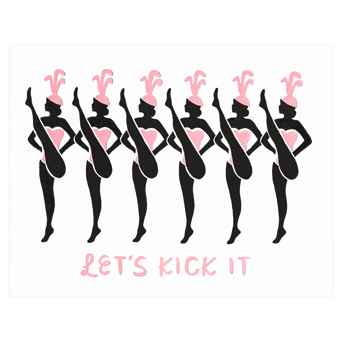Hello Paper Co. Let's Kick It Greeting Card 