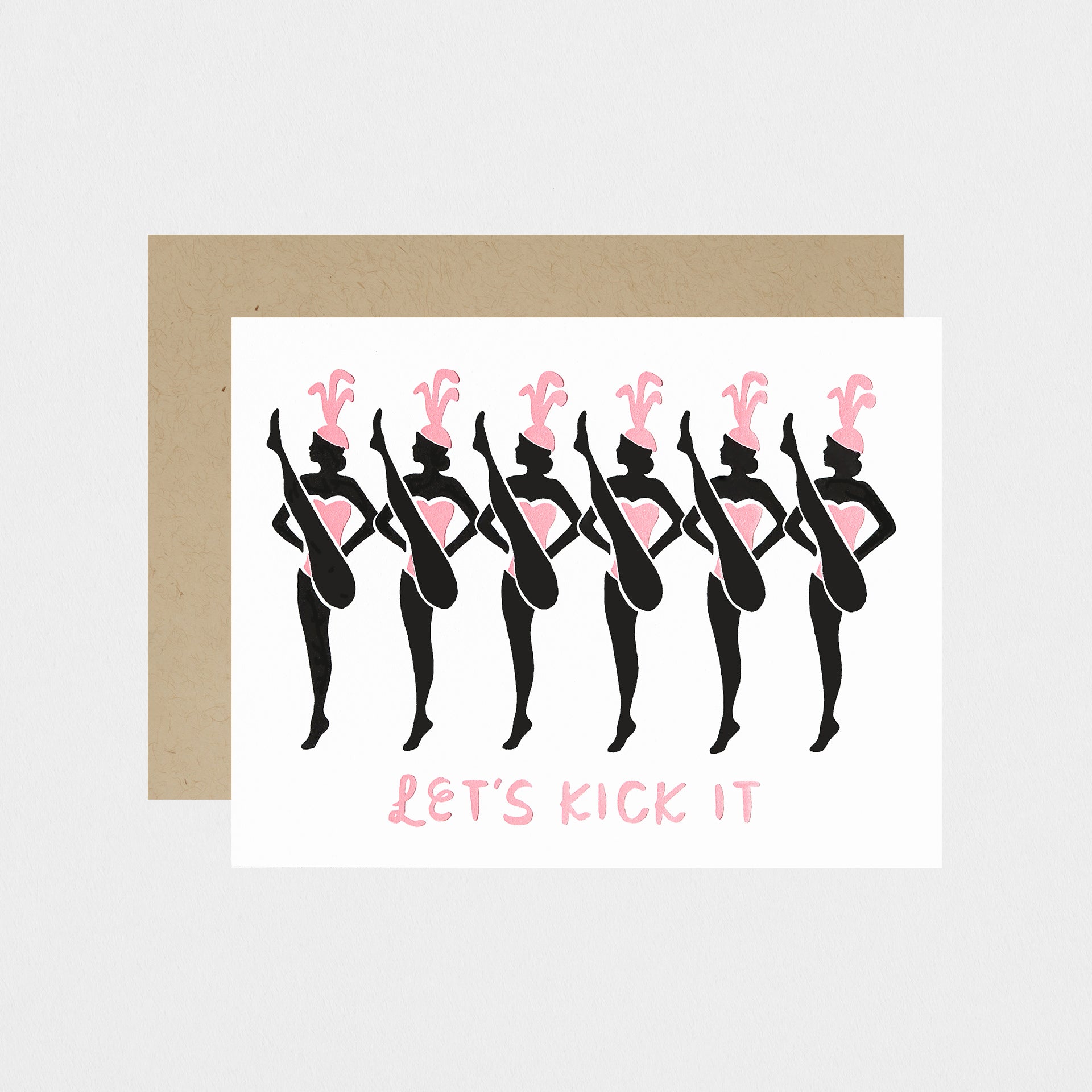Hello Paper Co. Let's Kick It Greeting Card 