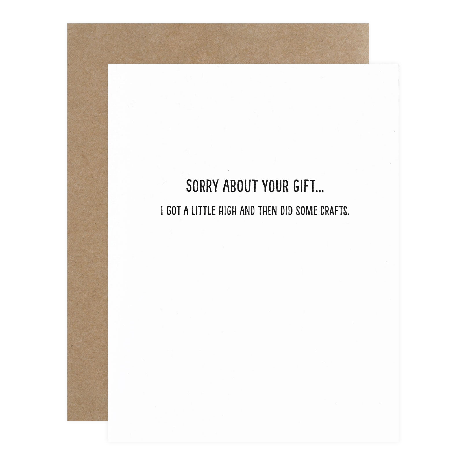Null High Gift Greeting Card 