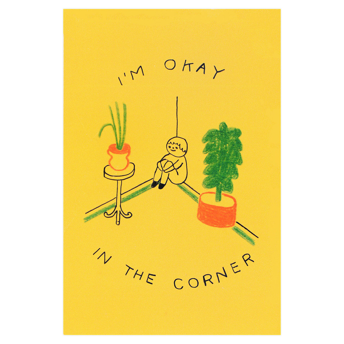 Hiller Goodspeed Okay In The Corner Postcard 