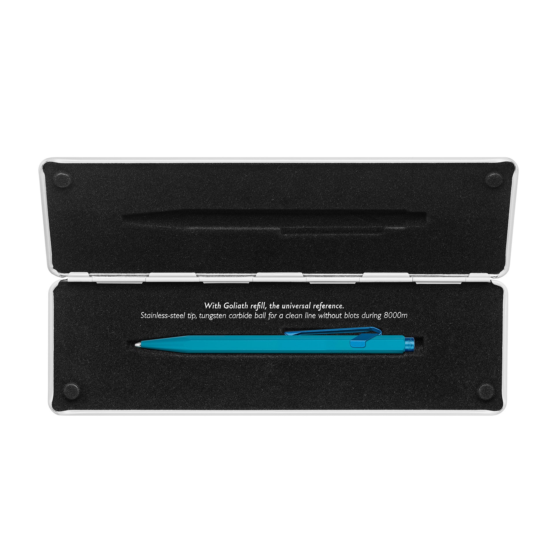Caran d'Ache Caran d'Ache Ice Blue Claim Your Style Monochromatic Ballpoint Pen Limited Edition 