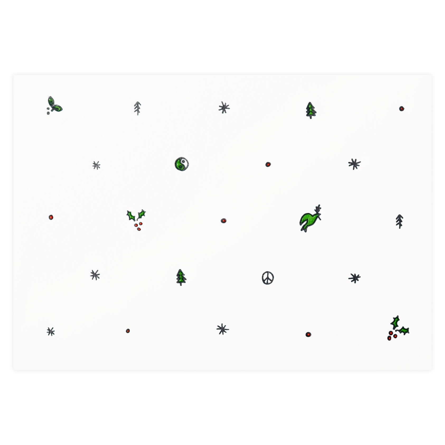 Iron Curtain Press Holiday Pattern Cards Boxed 