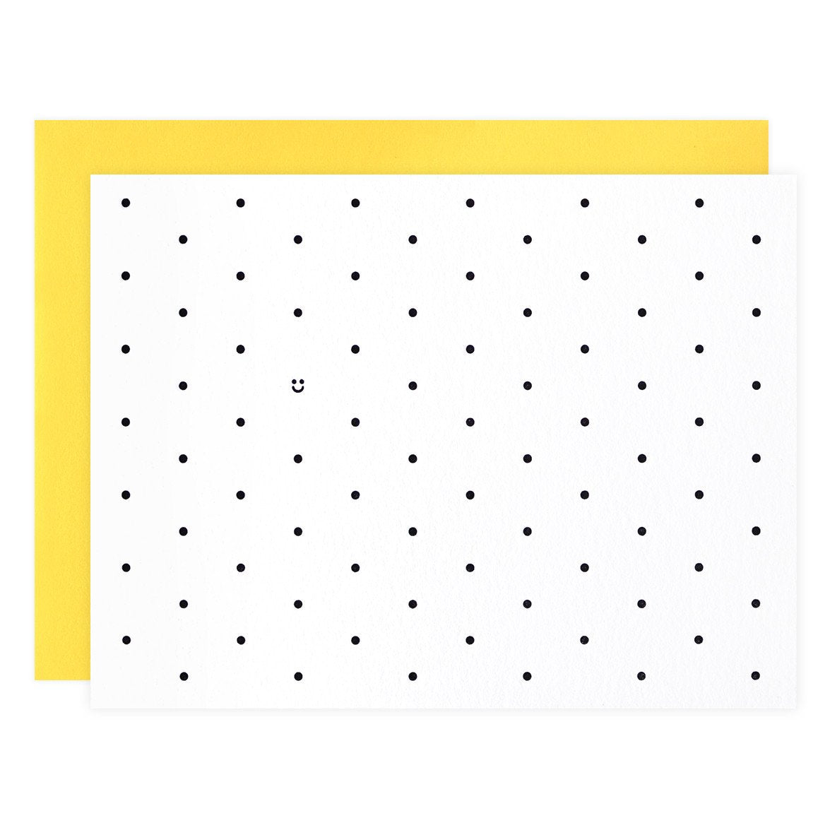 Iron Leaf Press Polka Dot Smiles Folded Note Cards Boxed 
