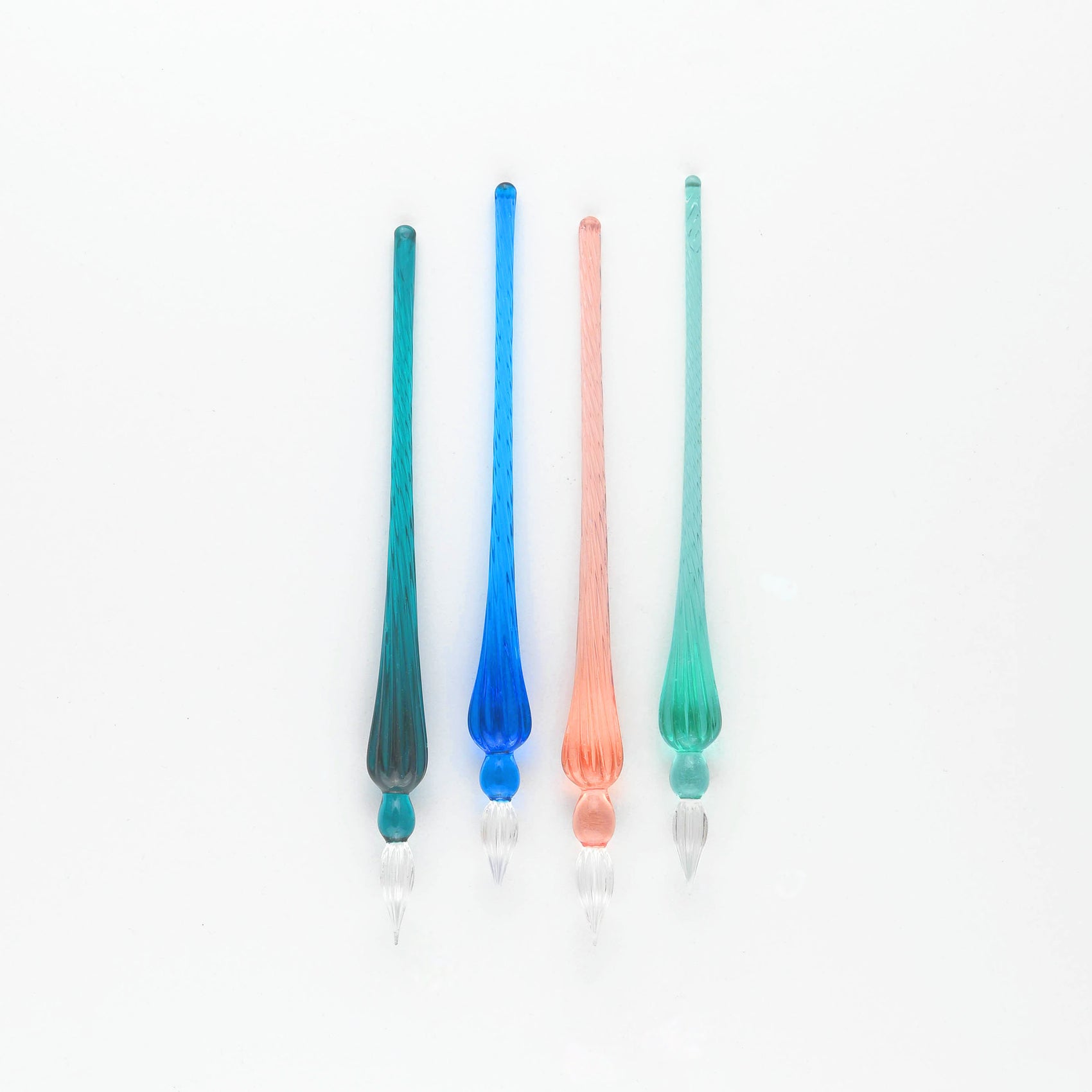 J. Herbin Glass Dip Pen | Emerald Green, Blue, Coral Or Turquoise