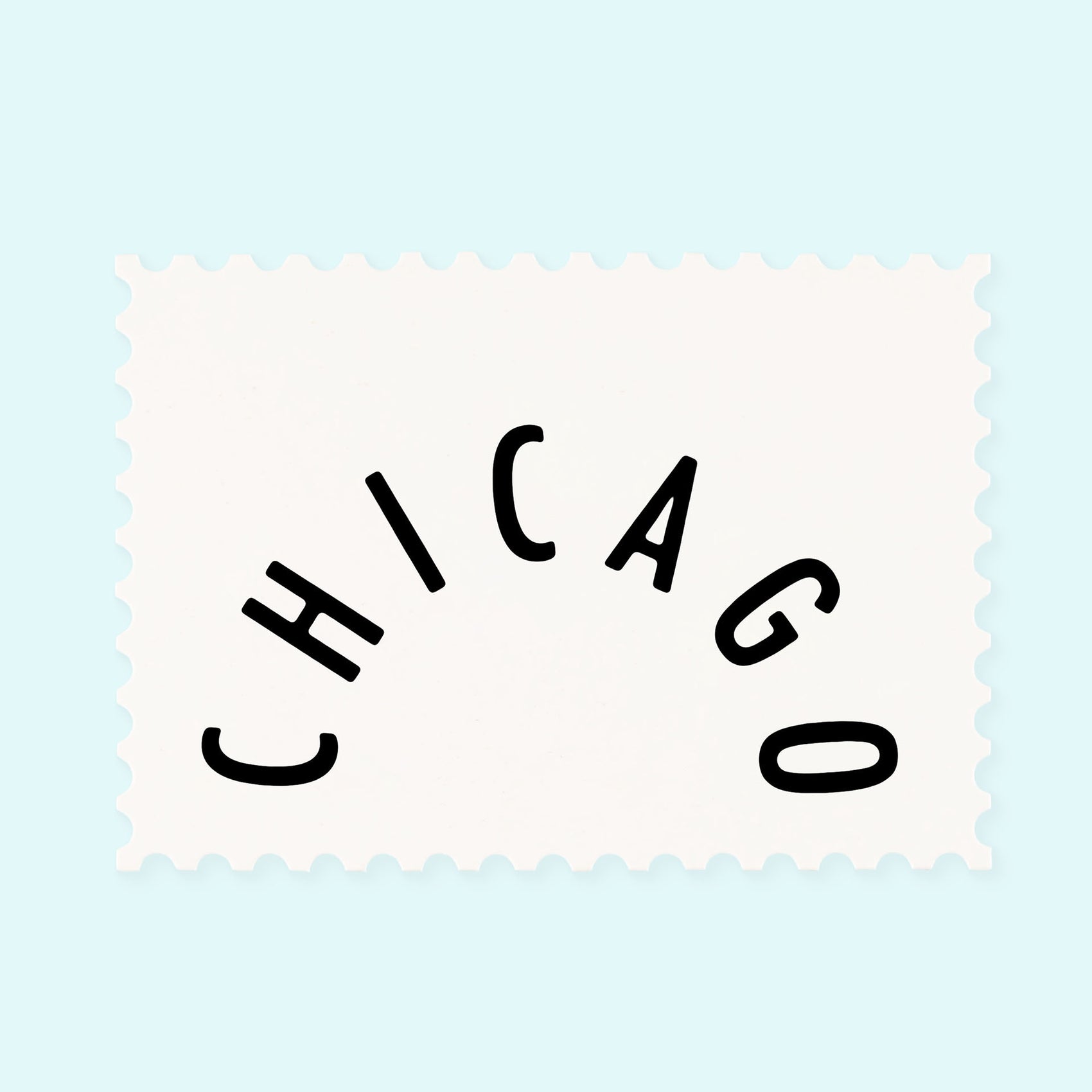 Katie Leamon Chicago Postcard 