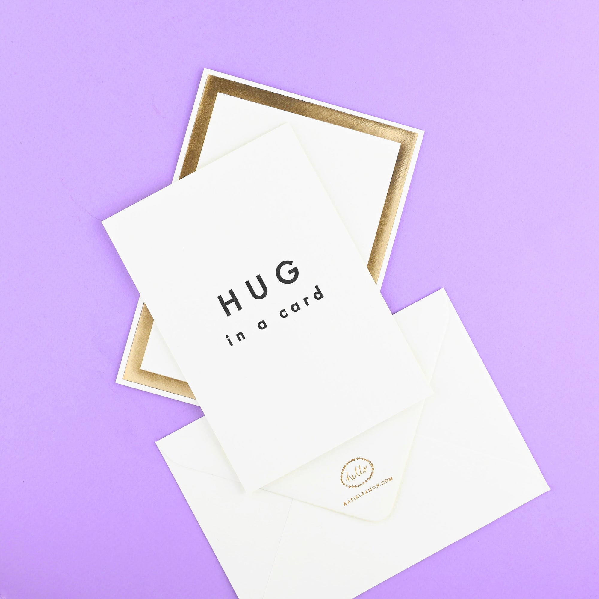 Katie Leamon Hug Greeting Card 