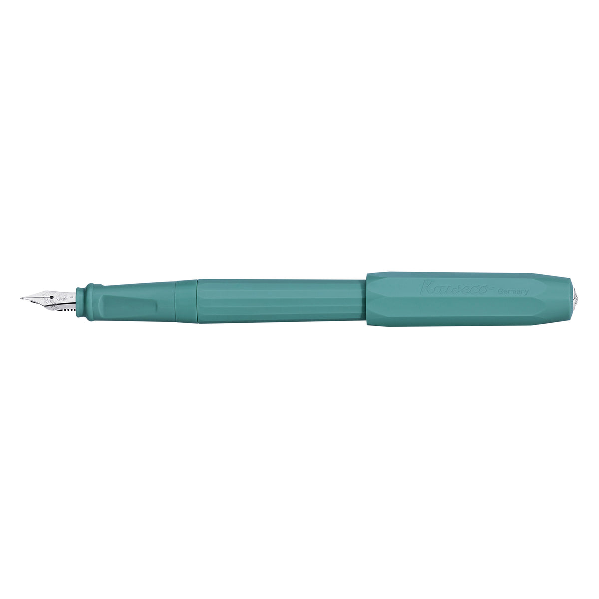 Kaweco Kaweco Perkeo Fountain Pen Medium Nib | Breezy Teal, Peony Blossom, Clear & Jungle Green 