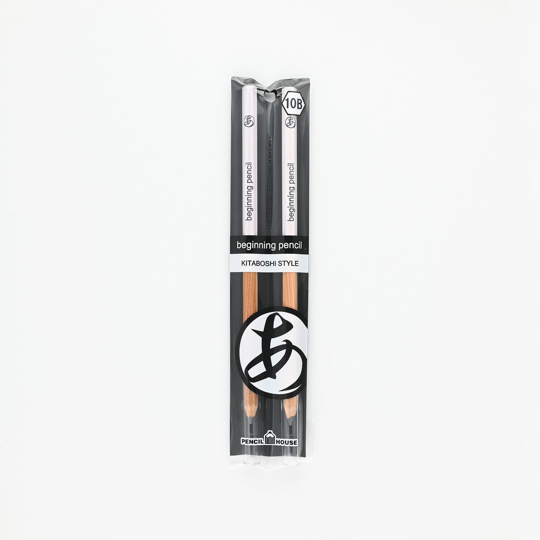 Kitaboshi Beginning Pencil 10B Set of 2 