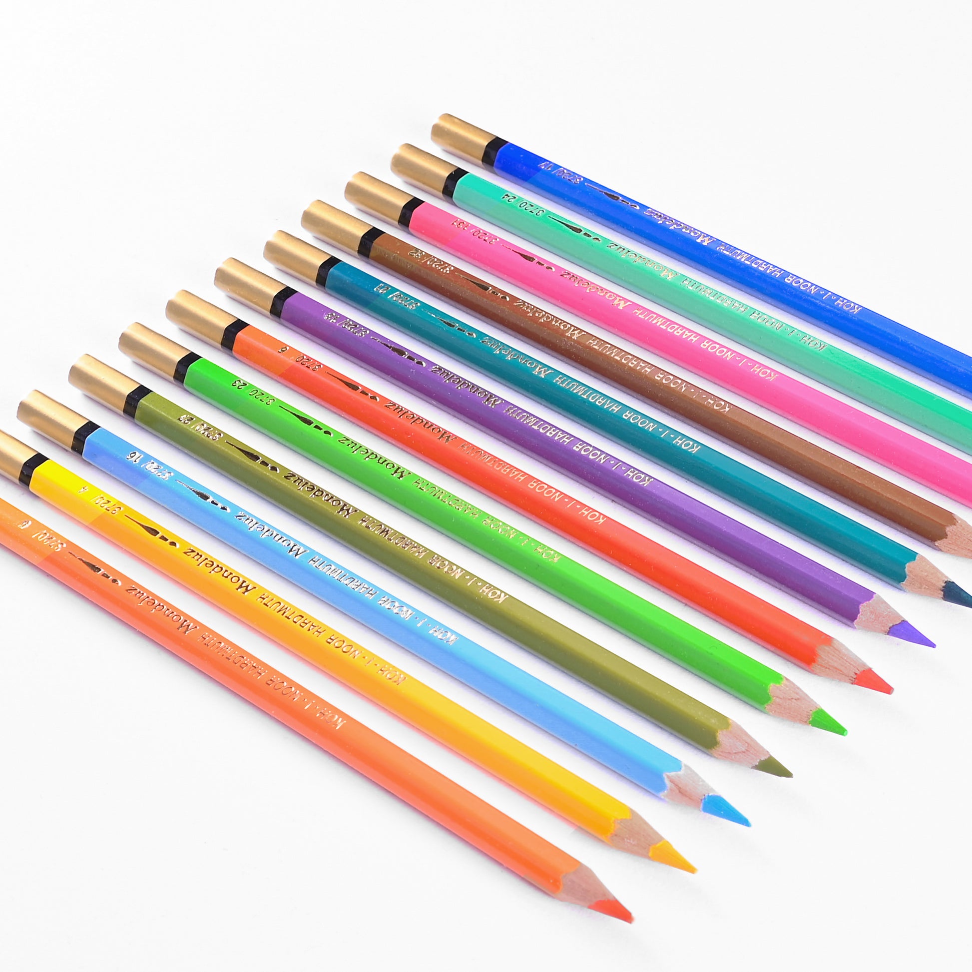 Crayon aquarellable Mondeluz Koh-I-Noor 72 coloris
