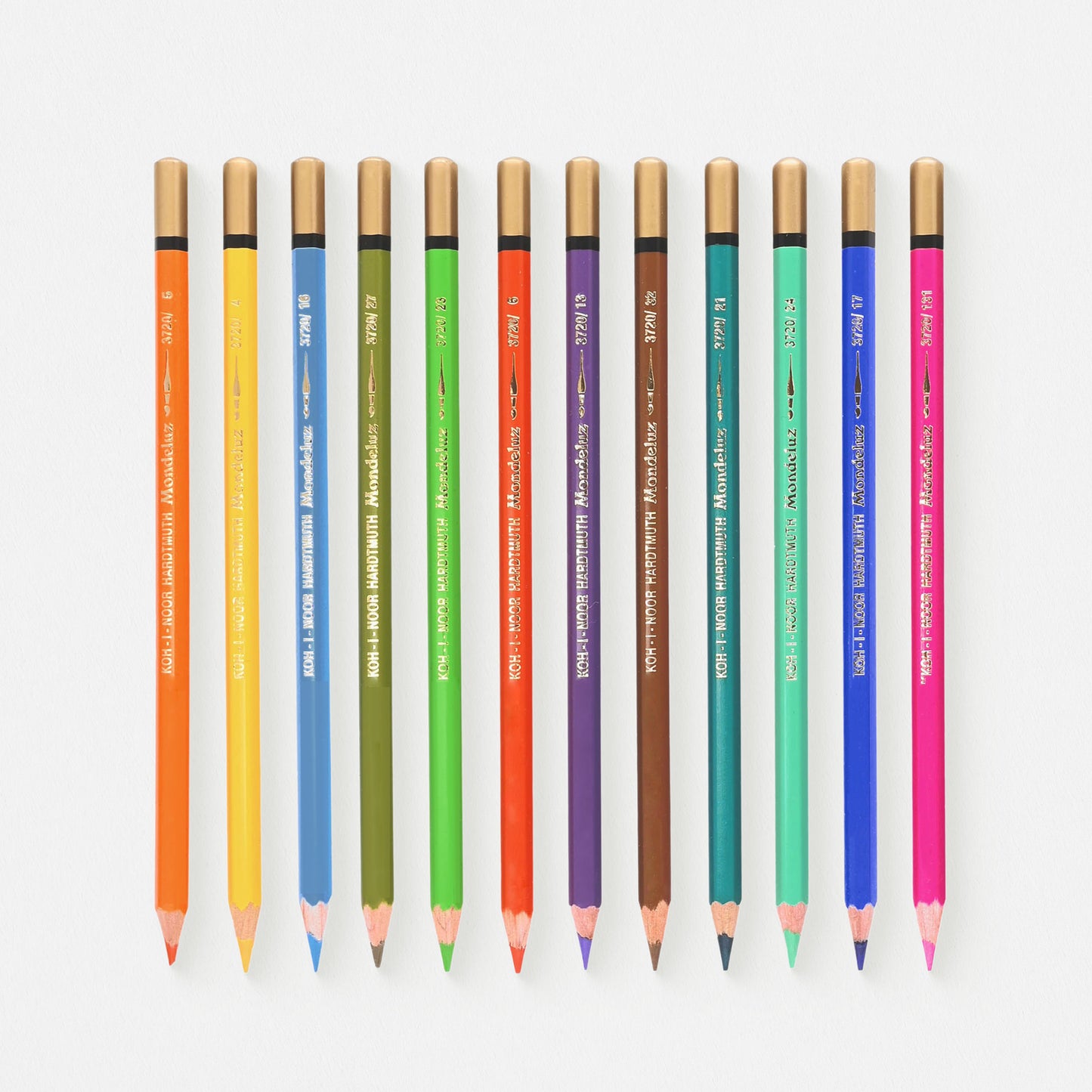Koh-I-Noor Koh-I-Noor Mondeluz Aquarell Colored Pencil 3720 | 12 Colors 