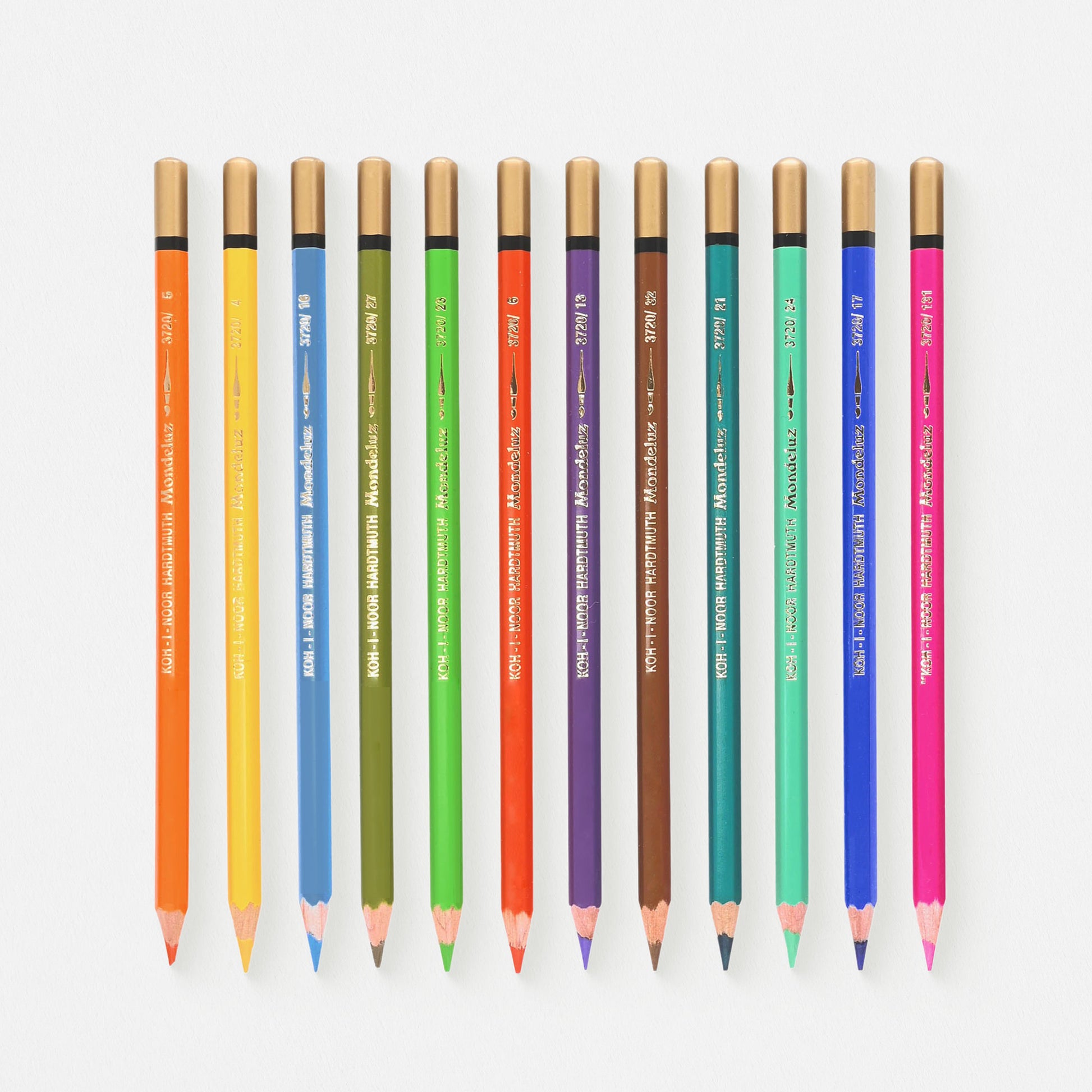 Crayon aquarellable Mondeluz Koh-I-Noor 72 coloris