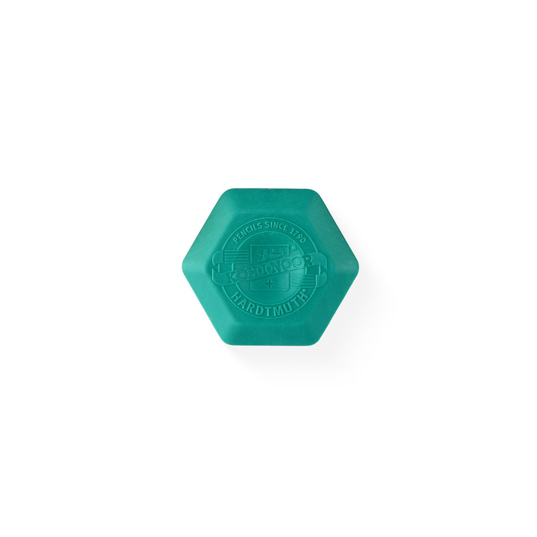 Koh-I-Noor Hexagon Thermoplastic Eraser turquoise