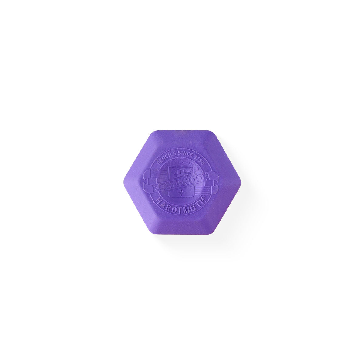 Koh-I-Noor Hexagon Thermoplastic Eraser purple