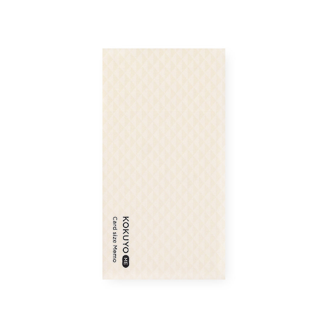 Kokuyo Kokuyo Me Card Size Memo | 6 Colors Tofu White