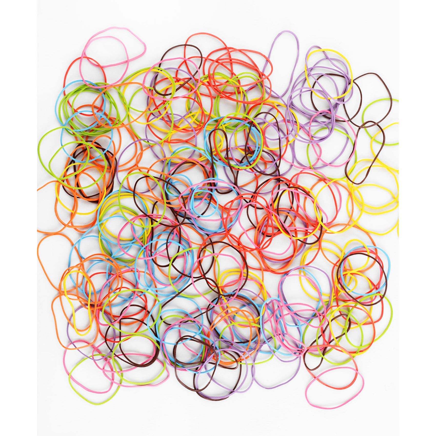 O'Band Rainbow Rubber Bands In Tin