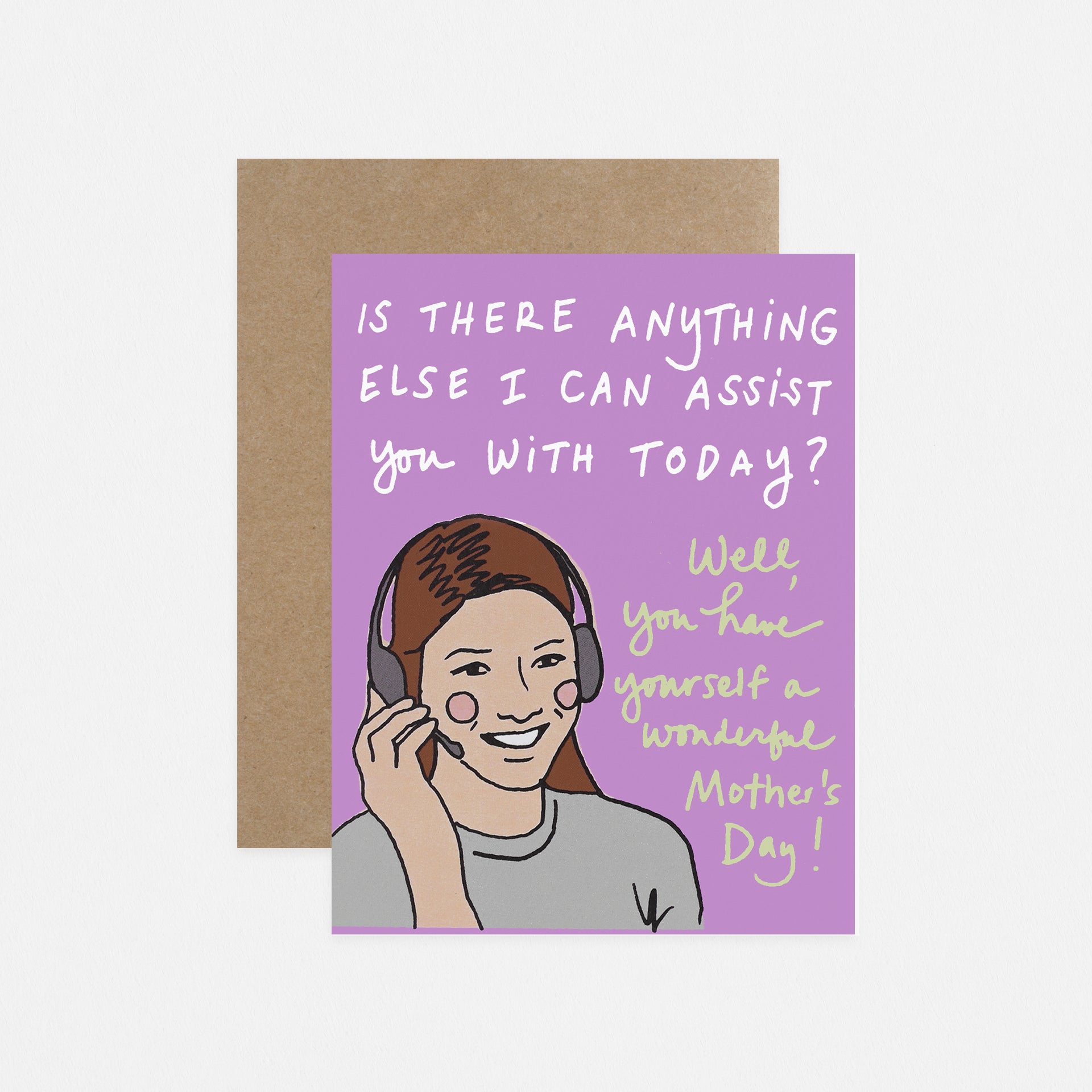 La Familia Green Customer Service Mother's Day Card 