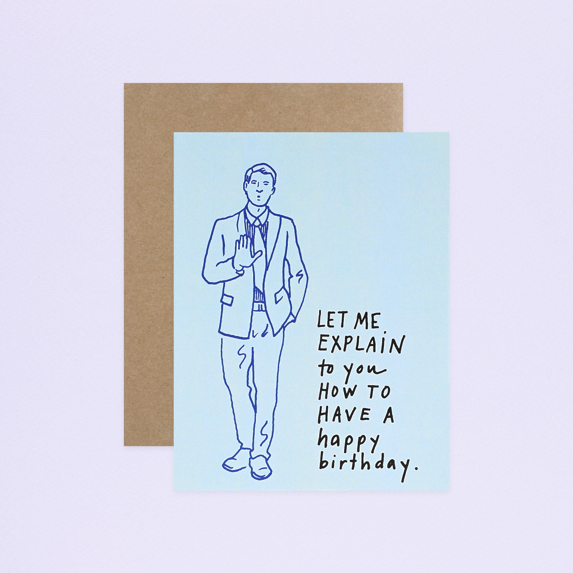 La Familia Green Mansplaining Birthday Card 