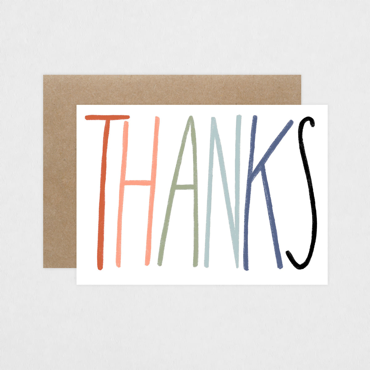 Laura Supnik Thanks Greeting Card 