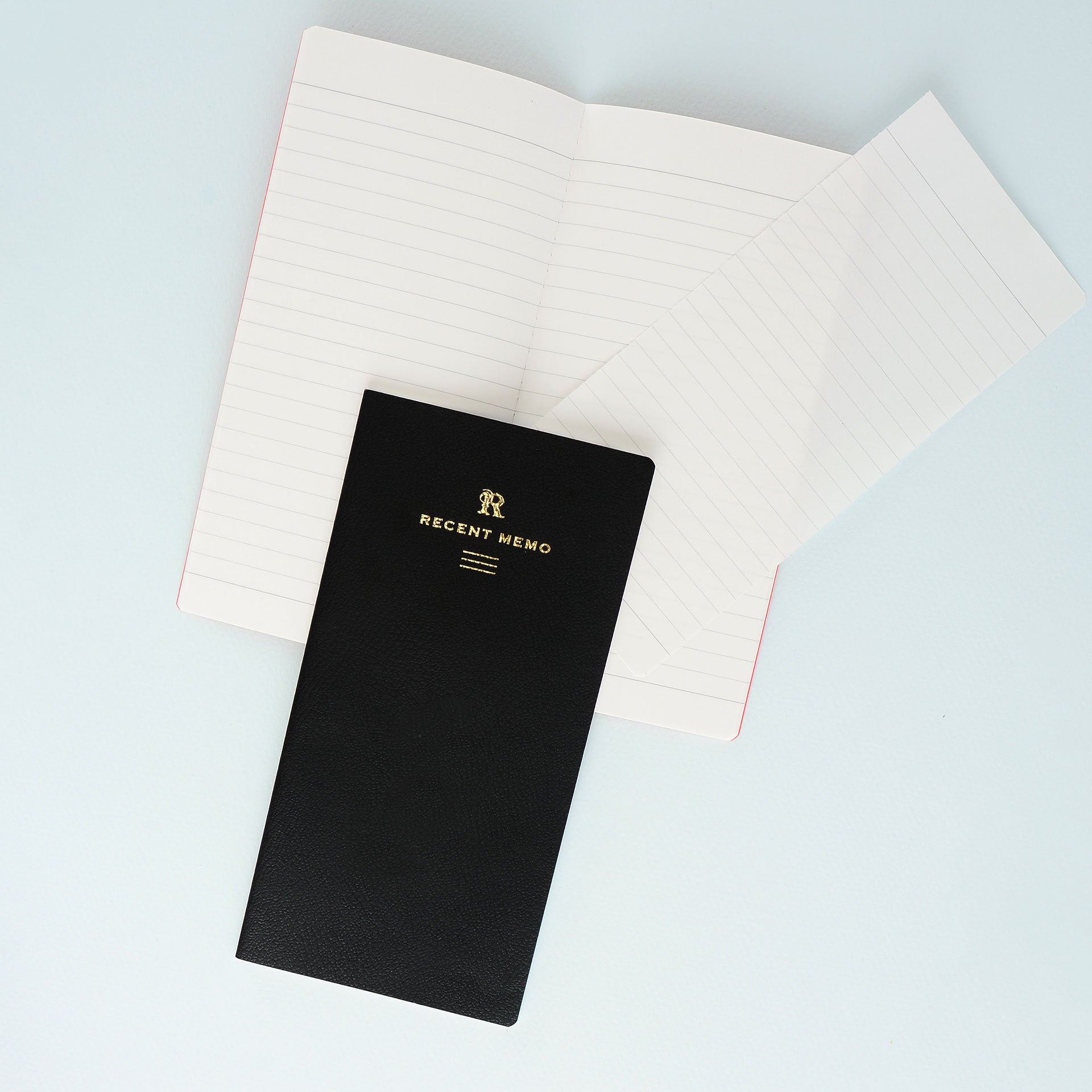 LIFE LIFE Recent Memo Notebook Ruled | Black or Red 