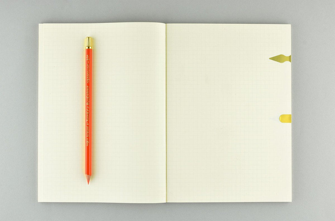 LIFE Stationery Noble Note Section (Grid) Notebook In Four Sizes 