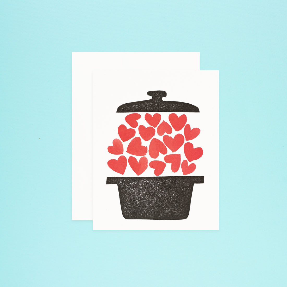 Lisa Jones Studio Love Pot Greeting Card 