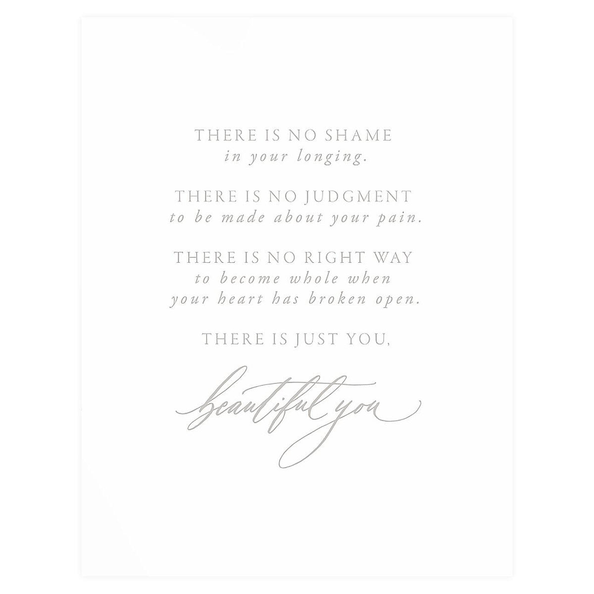 Little Well Paper Co. Beautiful You Sympathy Card 