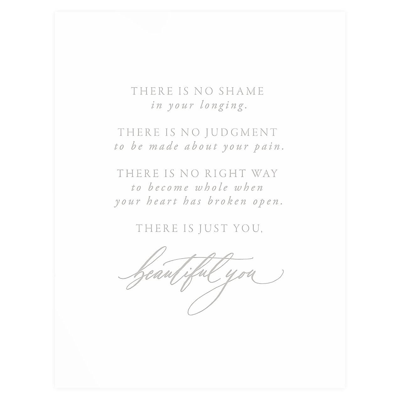 Little Well Paper Co. Beautiful You Sympathy Card 