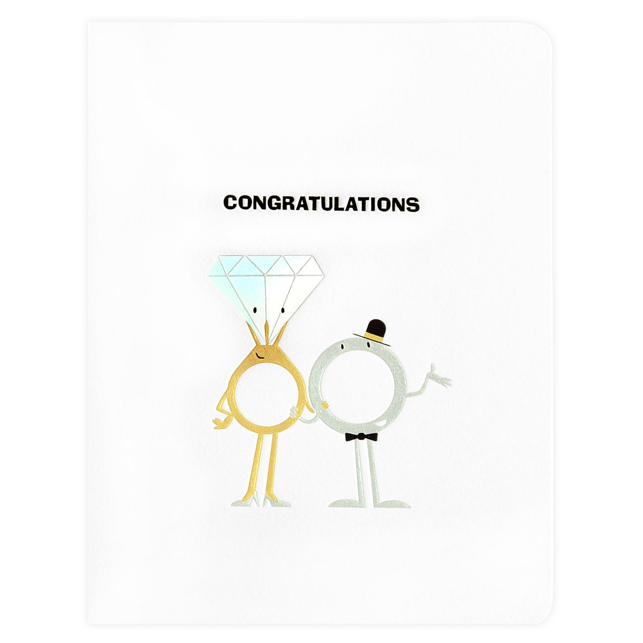 Maginating With This Ring Wedding Card 