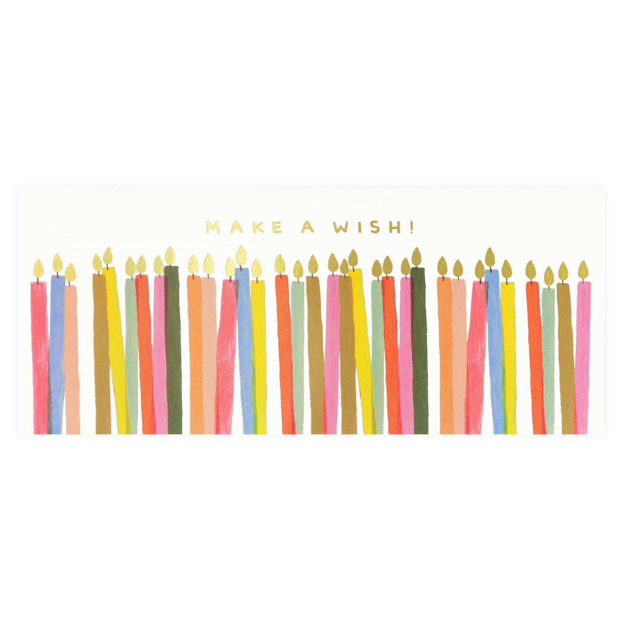 Make A Wish Candles Birthday Card
