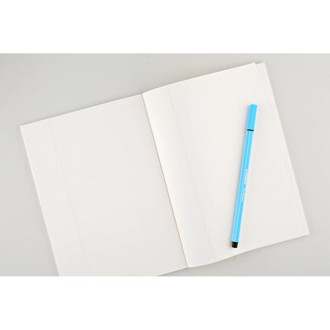 LIFE Stationery Margin A5 or B5 Notebook | Plain, Section or Ruled 