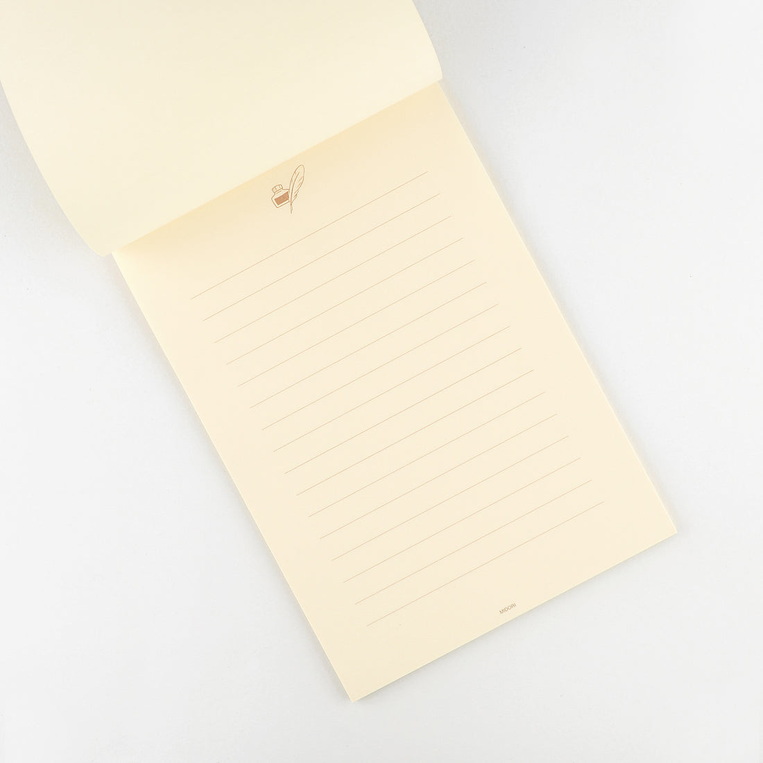 Midori Midori Letter Pad And Envelopes Giving A Color Gold 