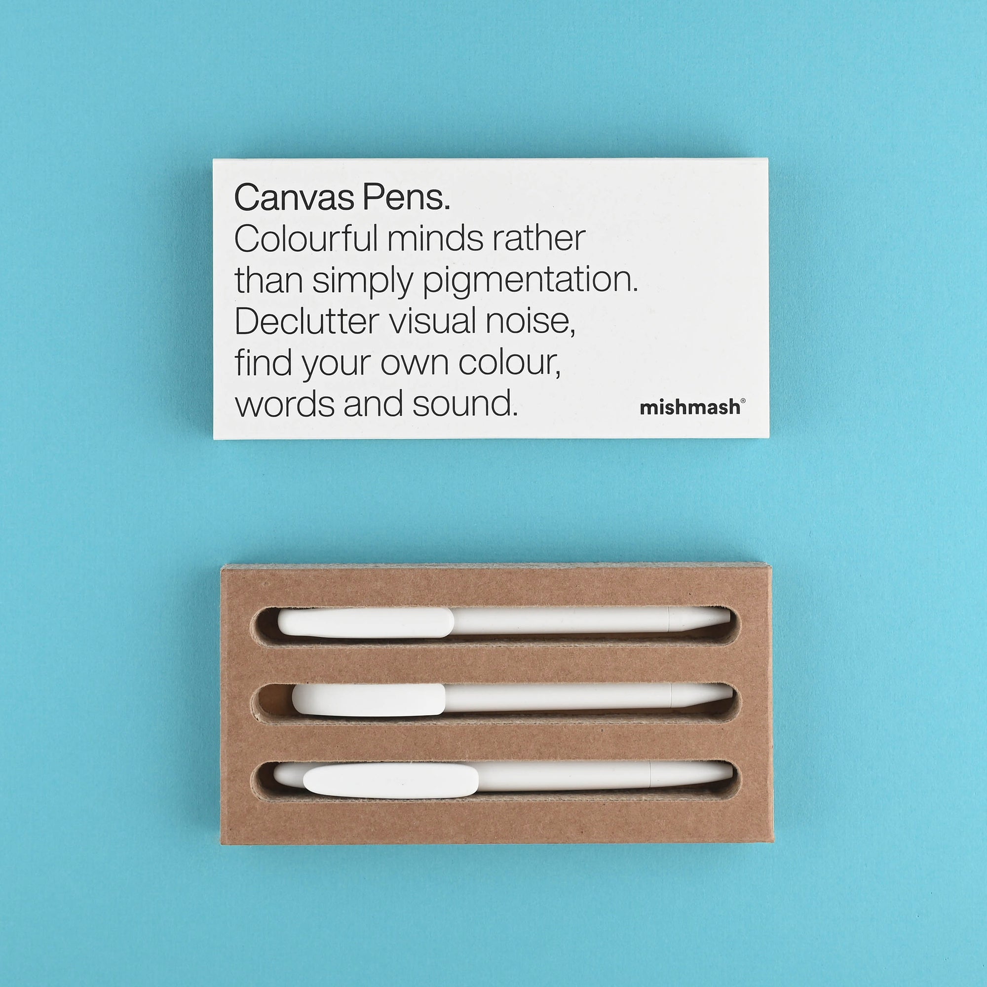 mishmash Canvas Gel Pens Box Of 3 