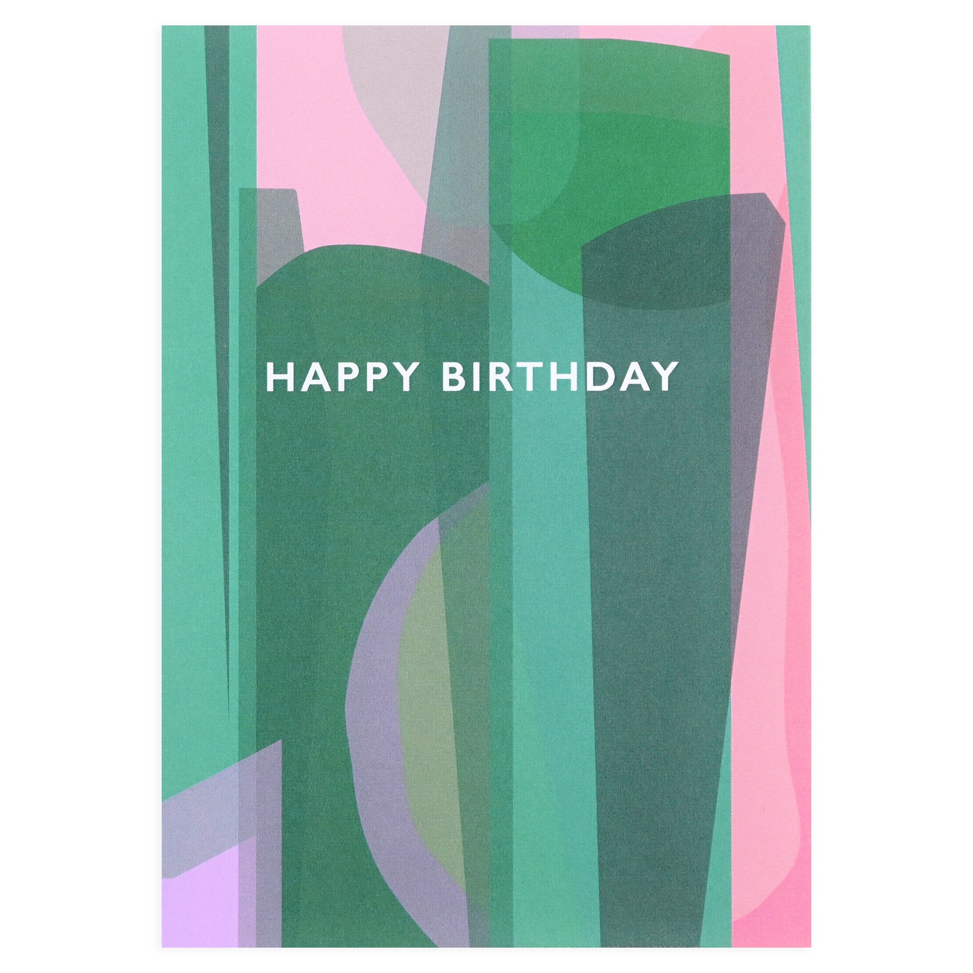Mock Up Designs Happy Birthday Stained Glass Greeting Card 