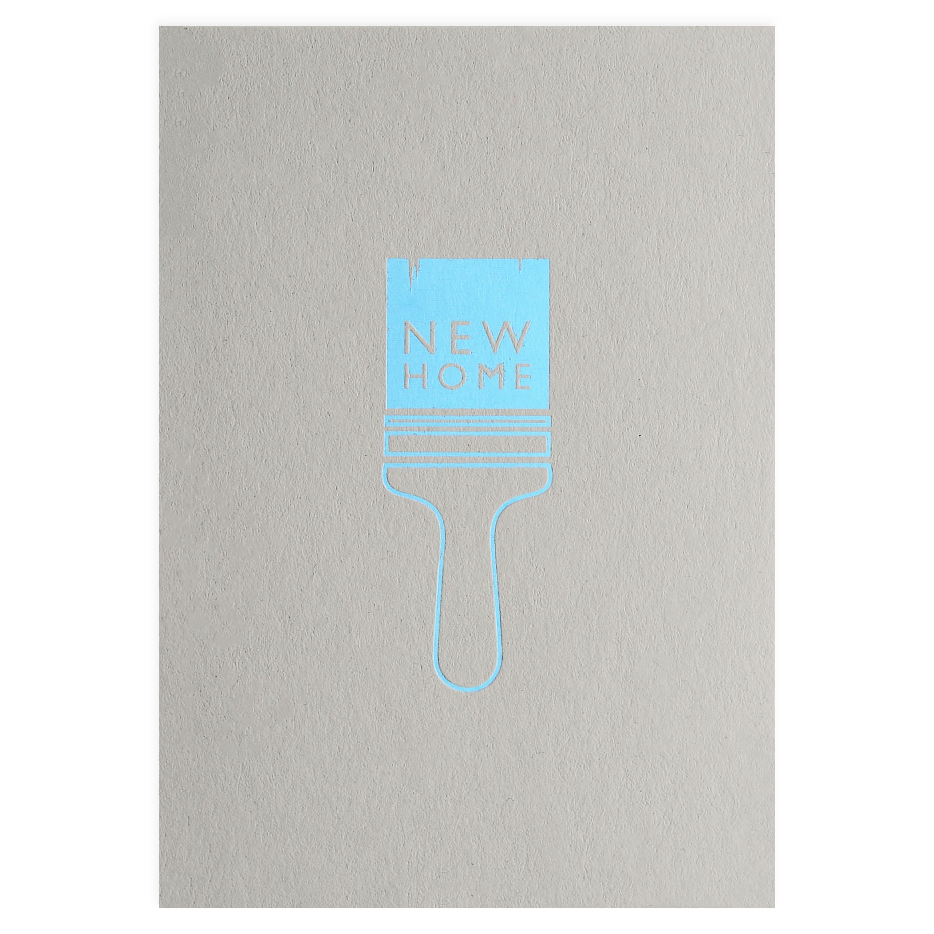 Mock Up Designs New Home Hand-Foiled Greeting Card 