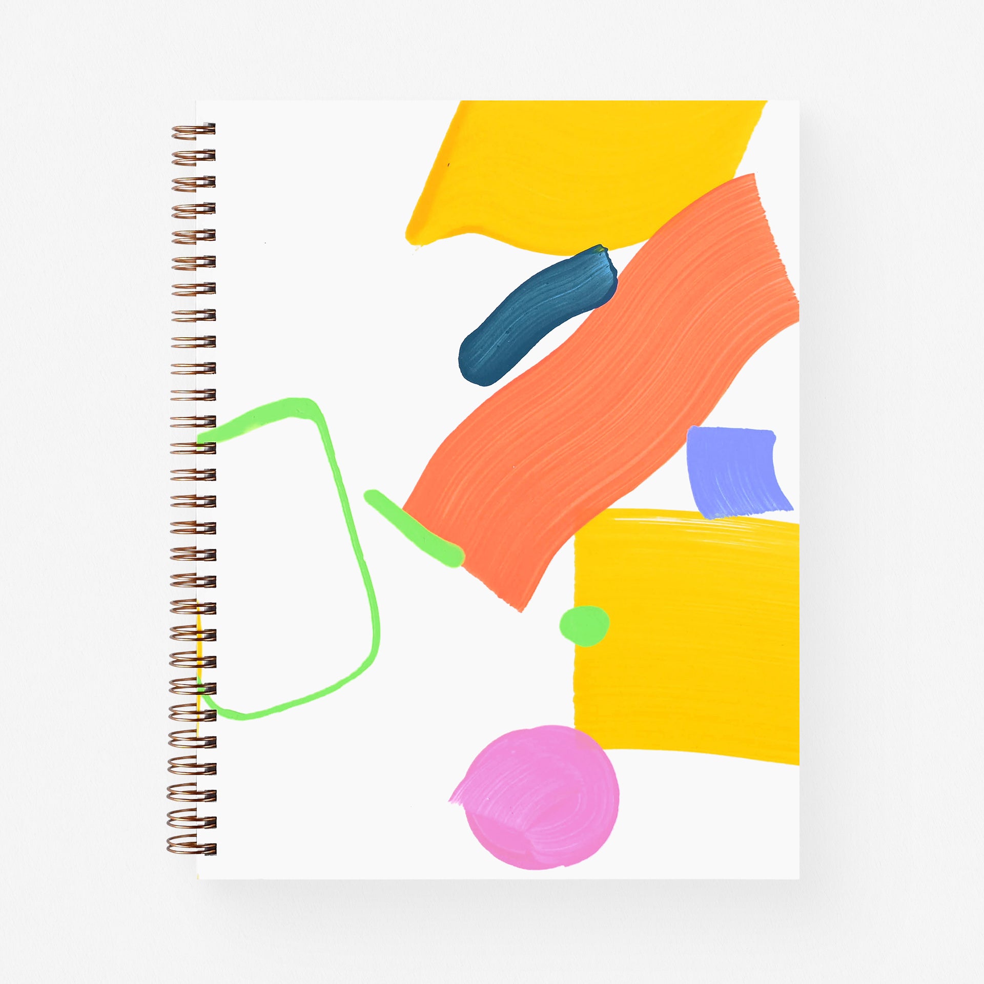 Moglea Circus Hand-Painted Notebook Lined 