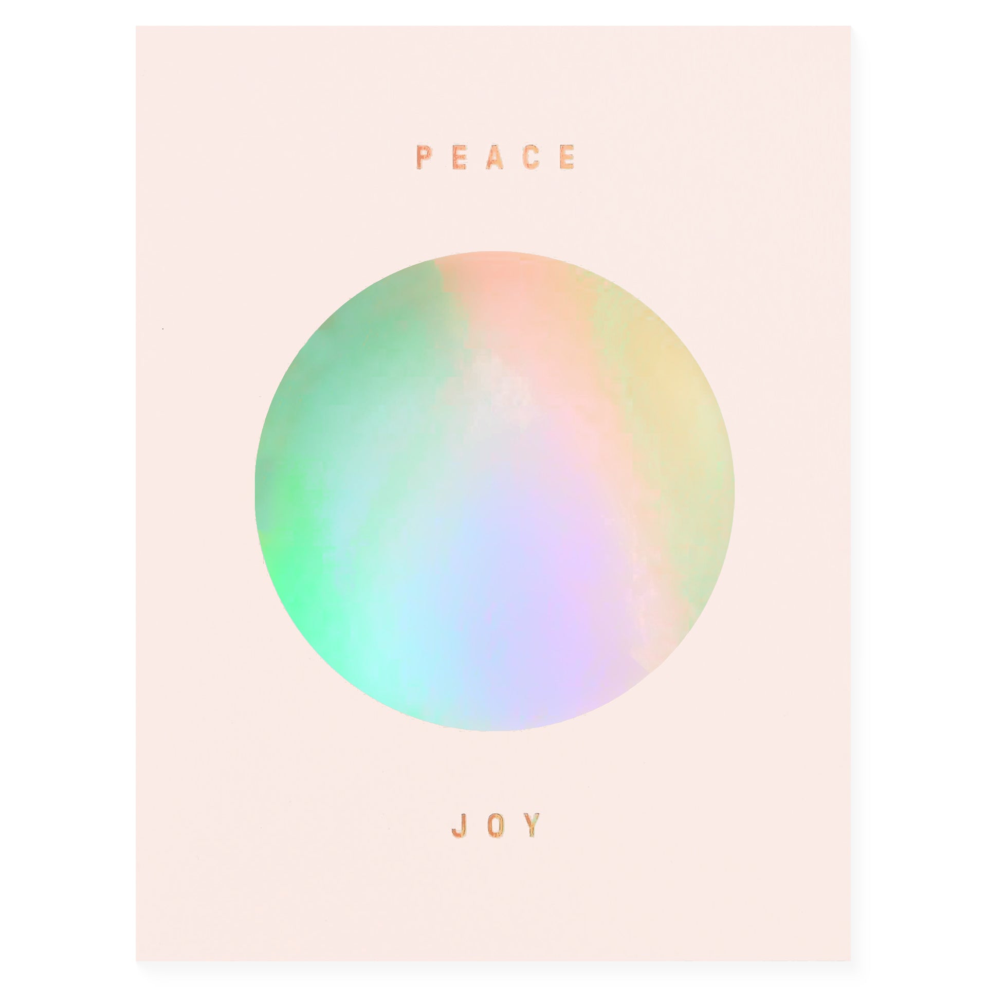Moglea Holo Peace Holiday Cards Boxed 