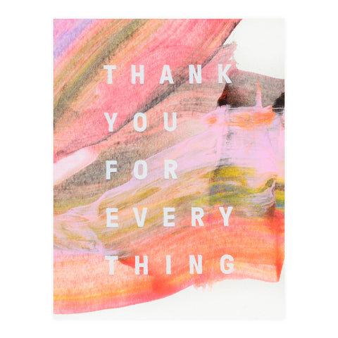 Moglea Rainbow Hand-Painted Thank You Cards Boxed or Single 