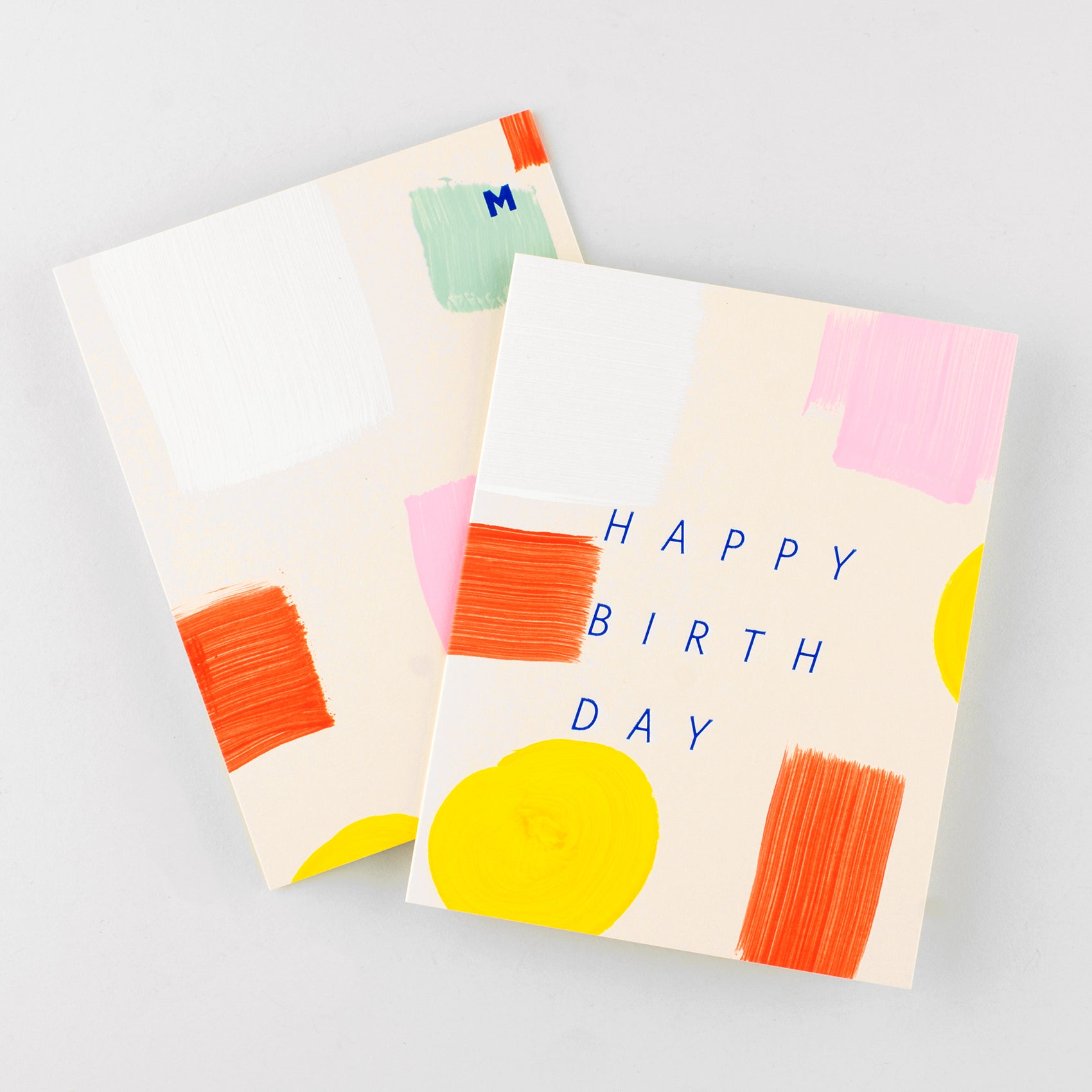 Spectrum Hand-Painted Birthday Card