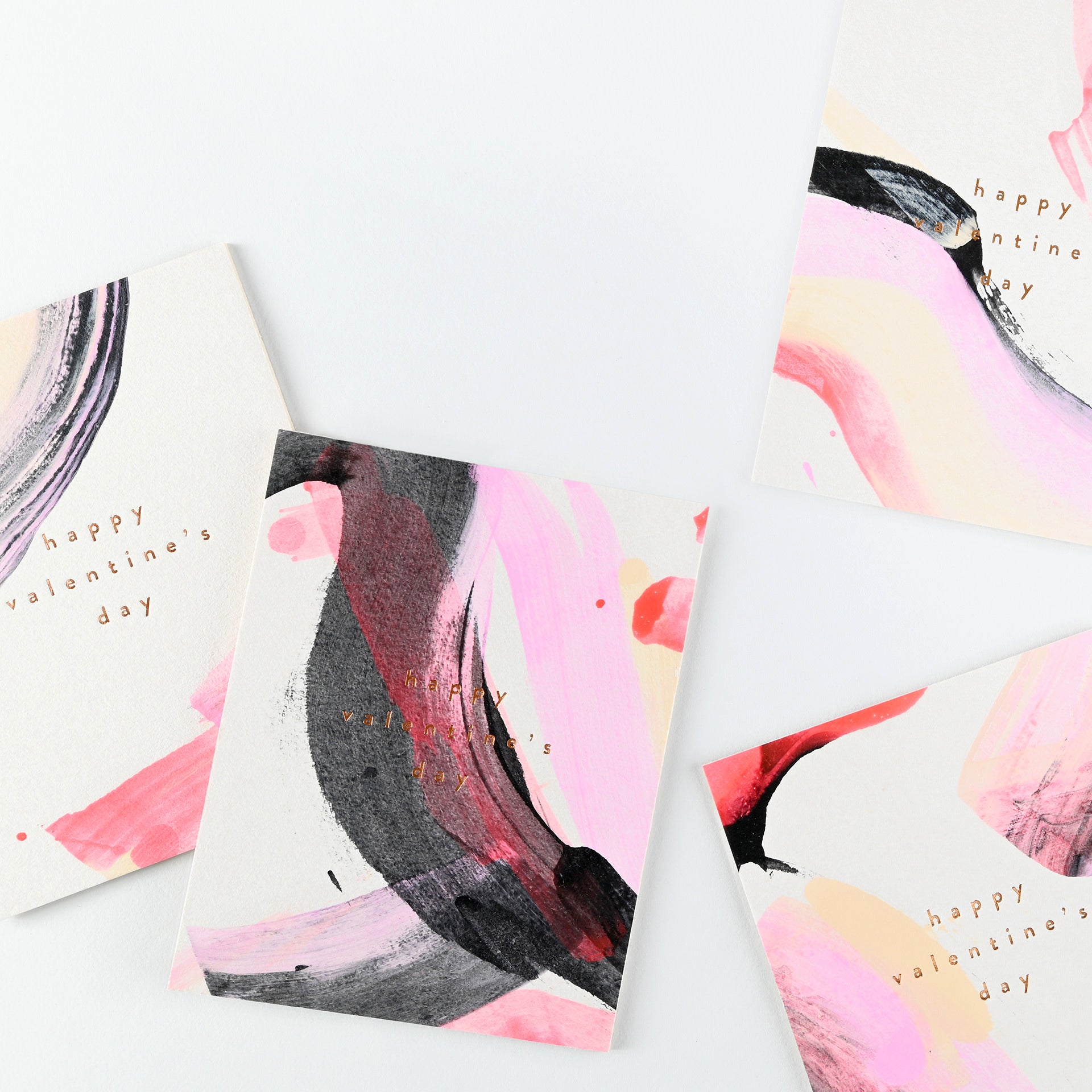 OOS Valentine Swirl Greeting Card 