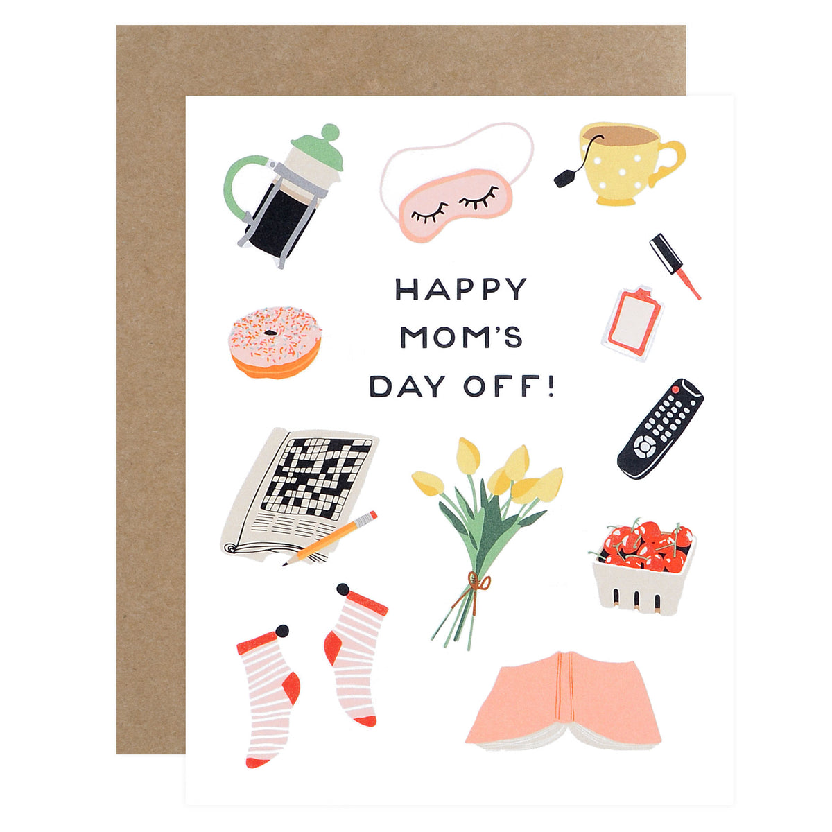 Party Of One Paper Mom's Day Off Mother's Day Card 