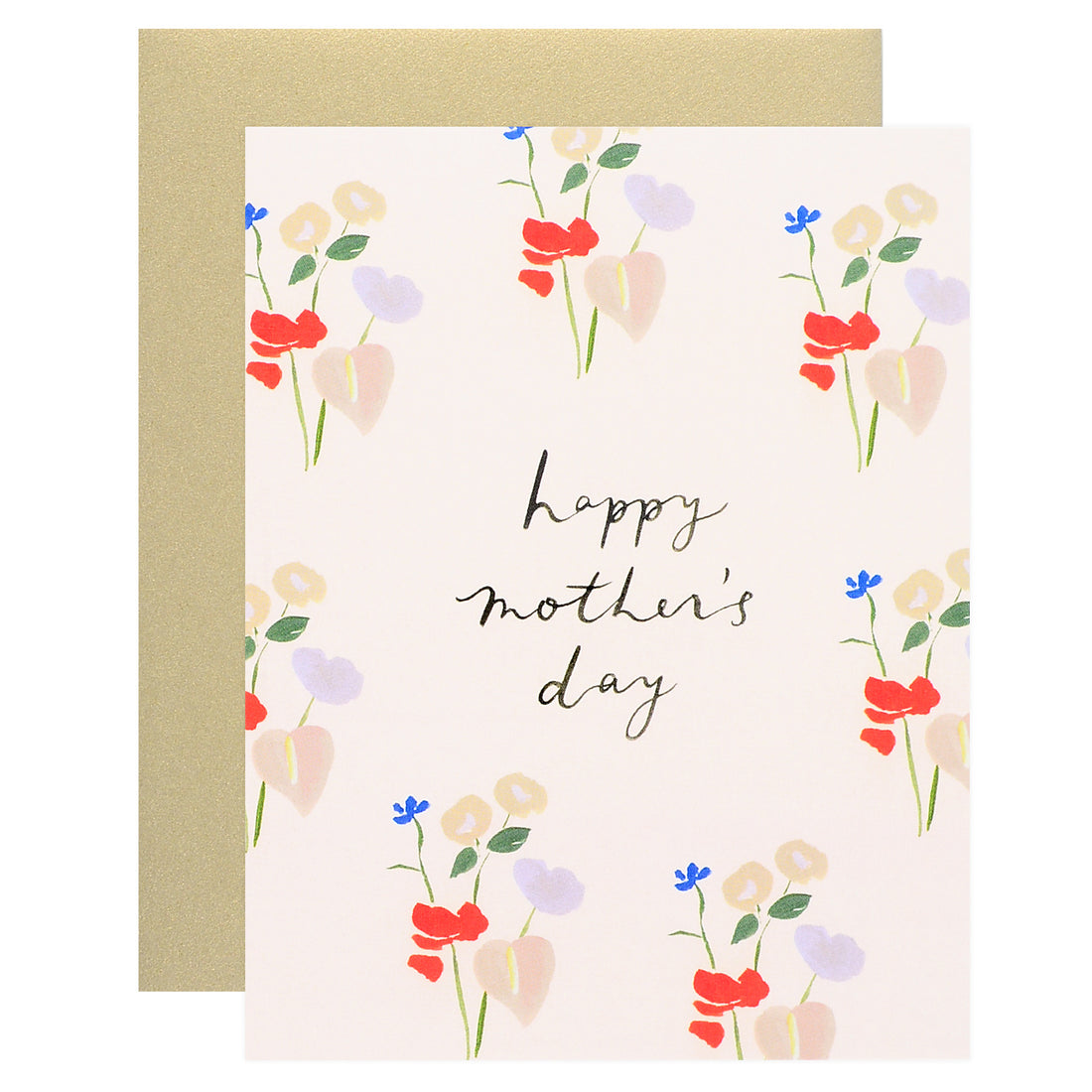 Our Heiday Happy Mother's Day Bouquets Greeting Card 