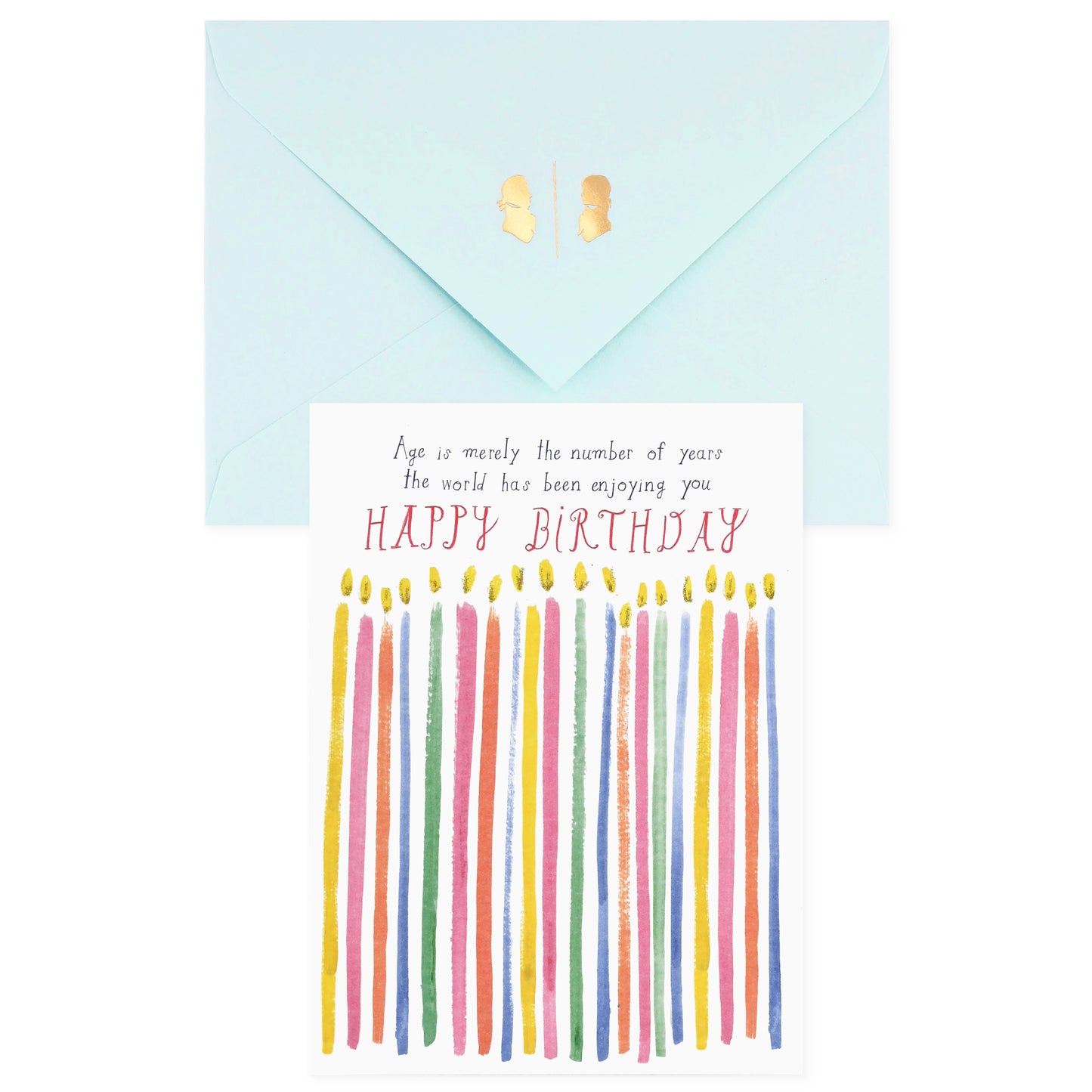 Mr. Boddington's Studio Age Is Merely A Number Birthday Card 
