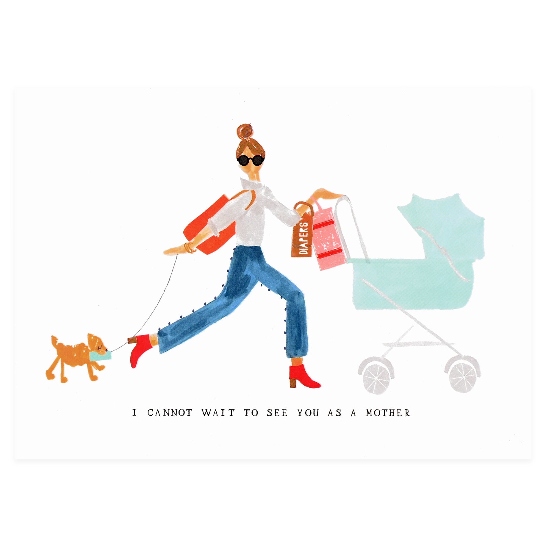Mr. Boddington's Studio All This And More New Baby Card 
