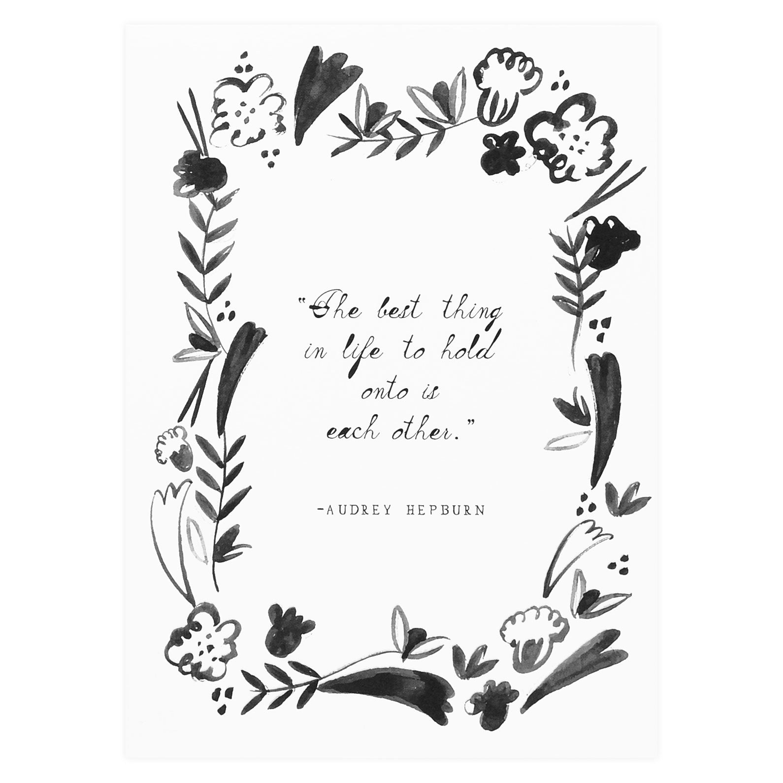 Mr. Boddington's Studio Audrey's Advice Greeting Card 