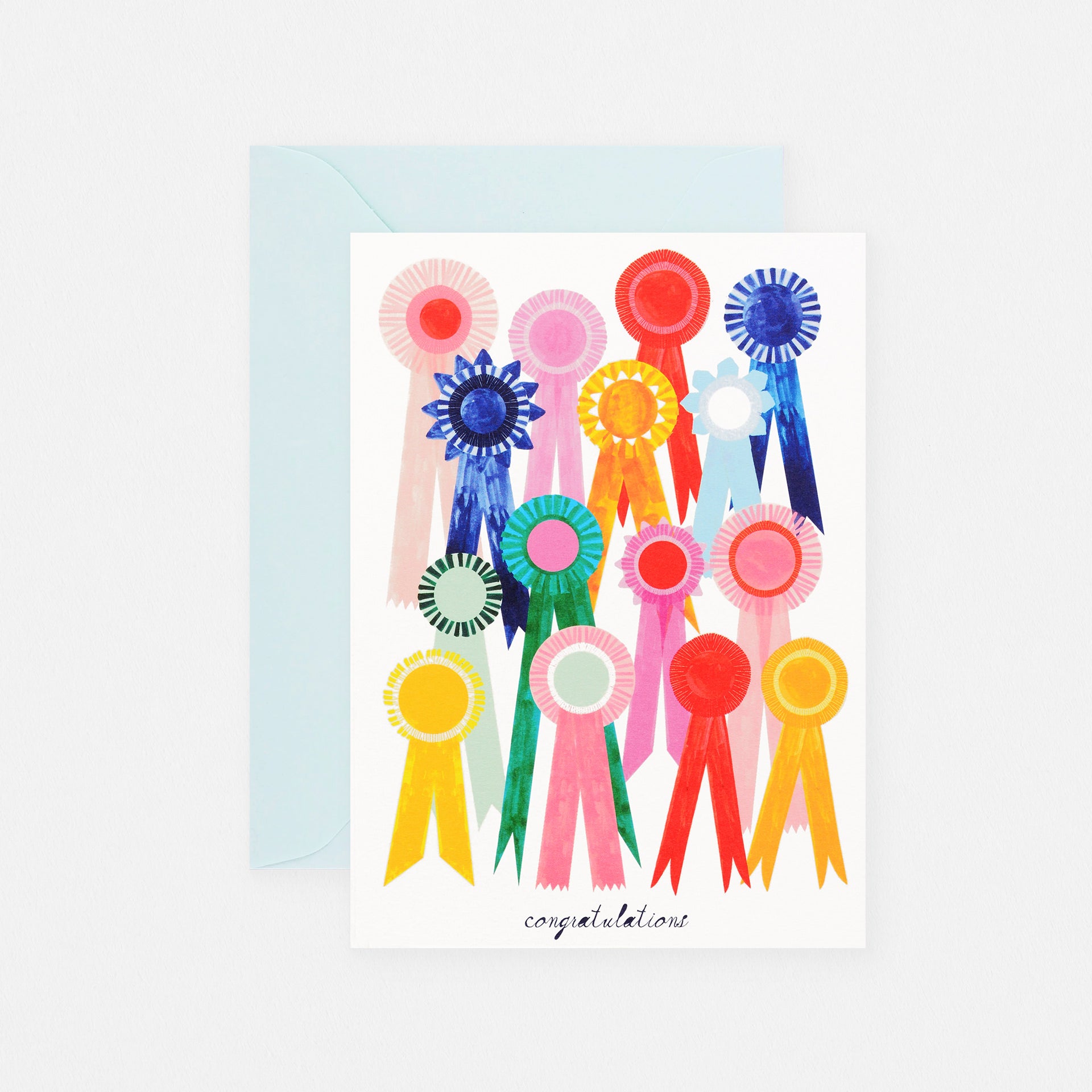 Mr. Boddington's Studio First Place Ribbon Greeting Card 