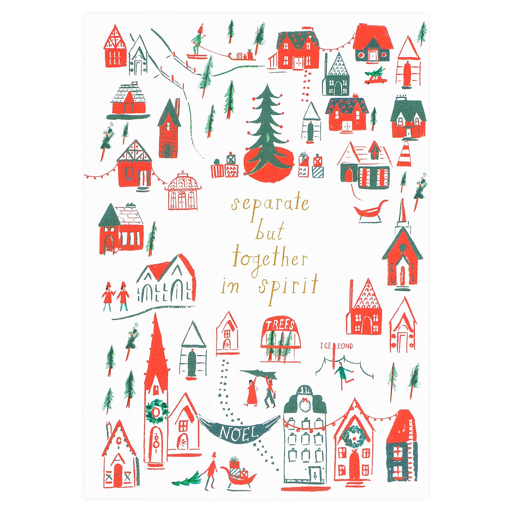 Mr. Boddington's Studio This Town Is A Gem Christmas Cards Boxed 