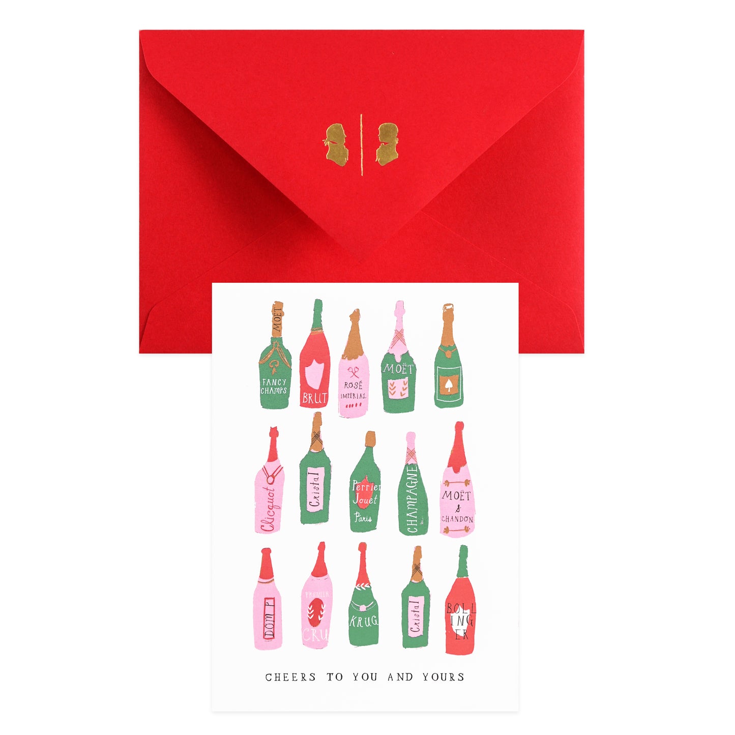 Mr. Boddington's Studio Let's Make a Toast Holiday Cards Boxed 