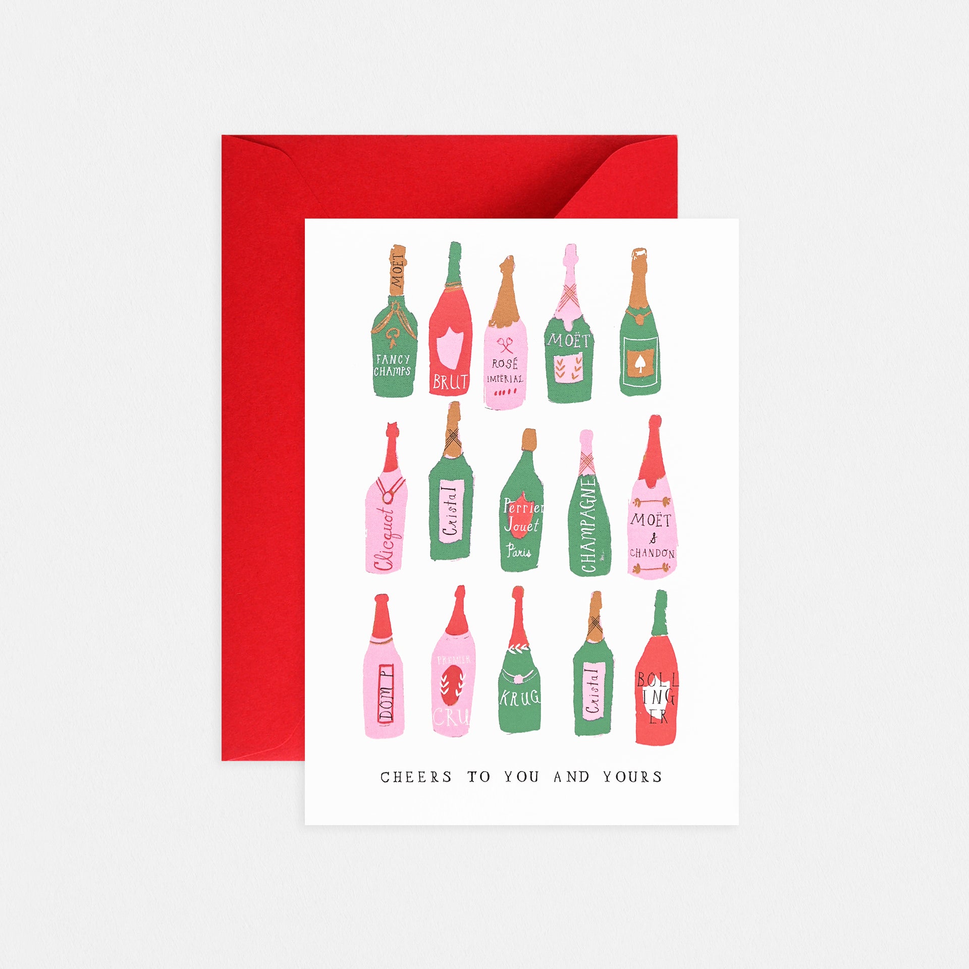 Mr. Boddington's Studio Let's Make a Toast Holiday Cards Boxed 