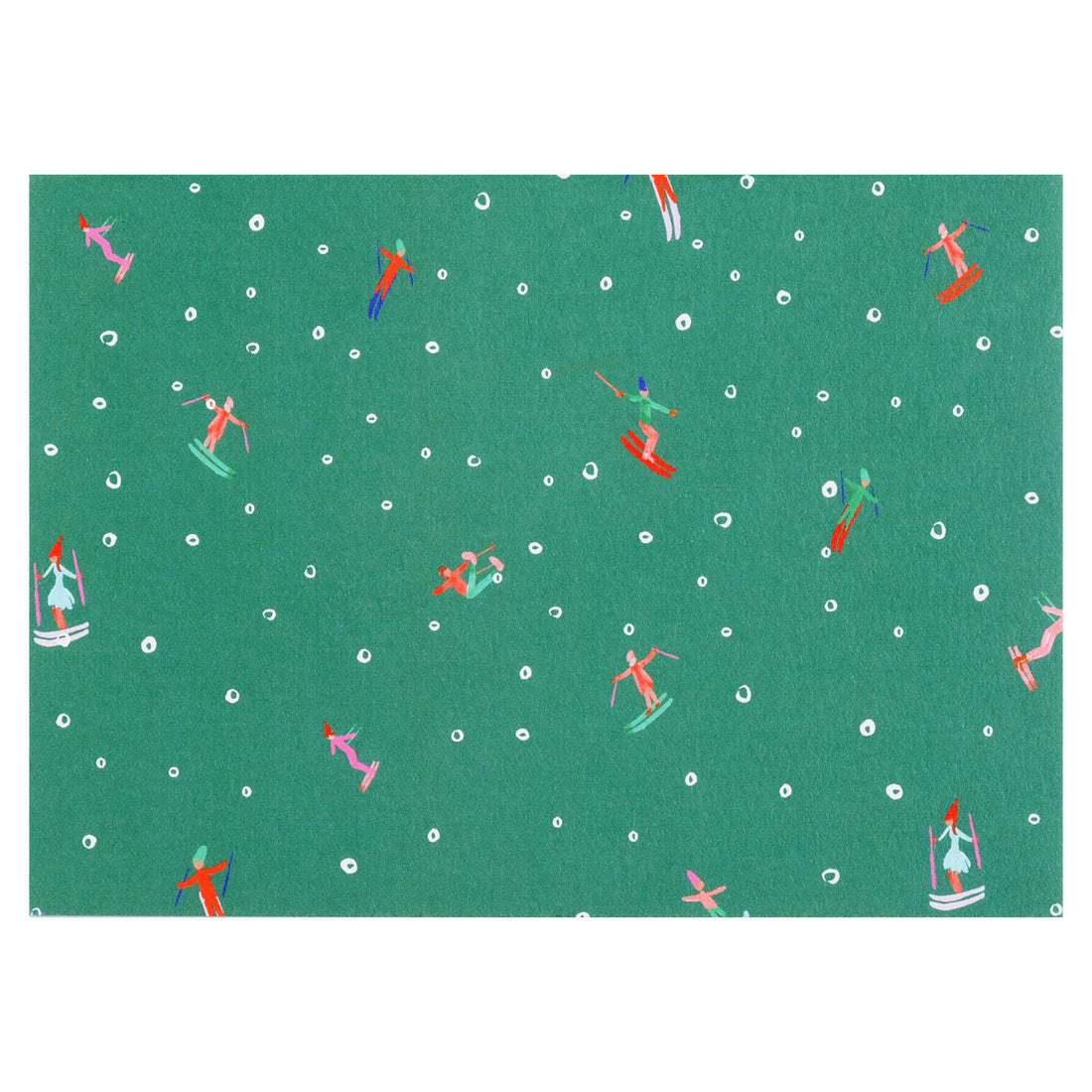 null Ski Slopes Holiday Cards Boxed 